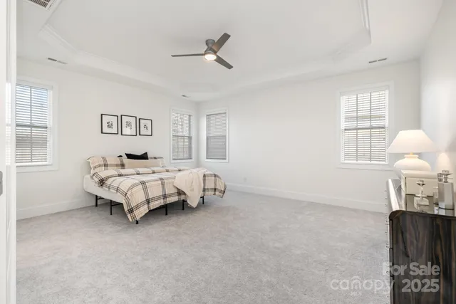 a small space with wooden floor