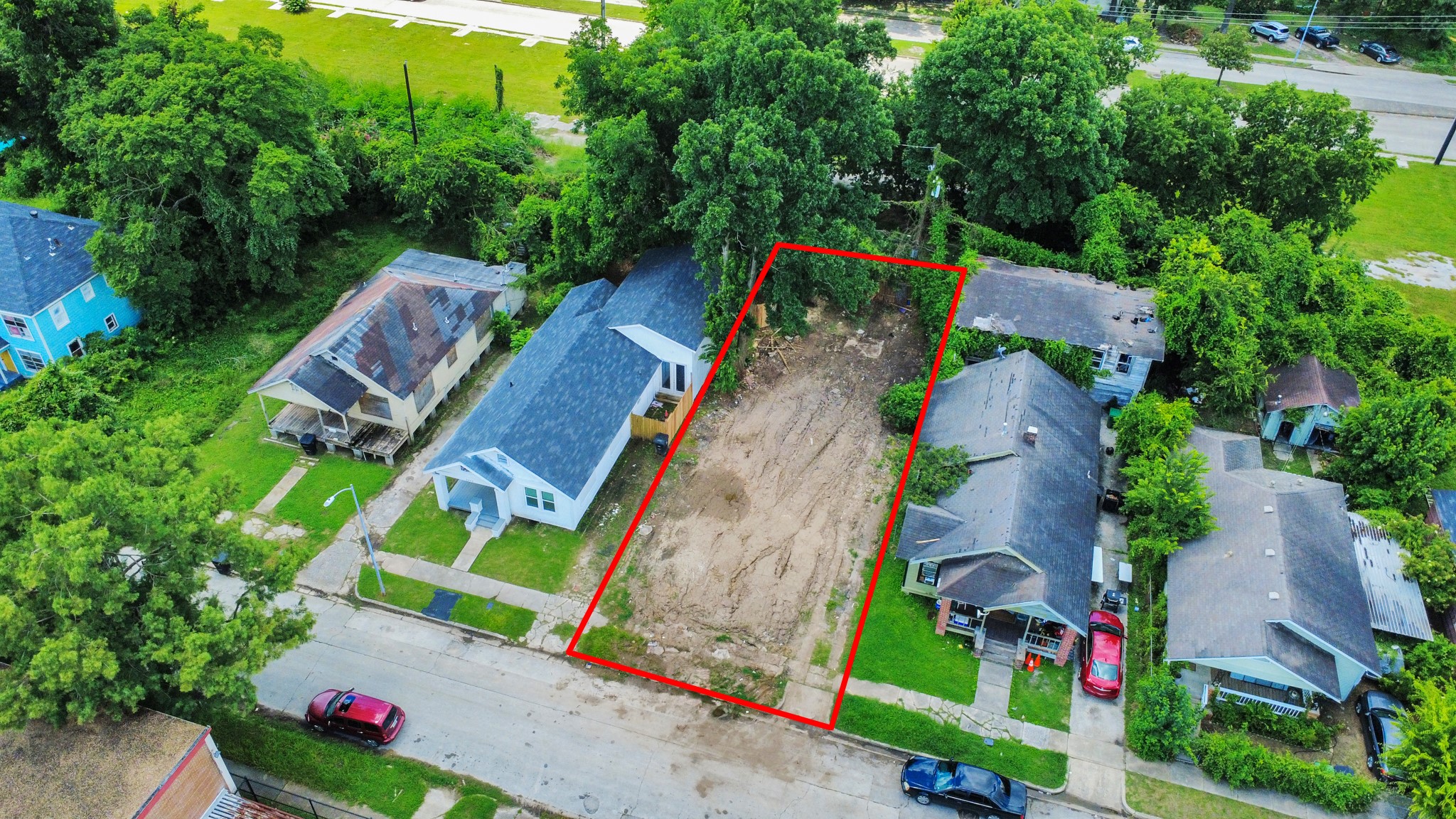 2828 Winbern Street Houston, TX 77004 - Photo 4 of 11 an aerial view of house with outdoor space