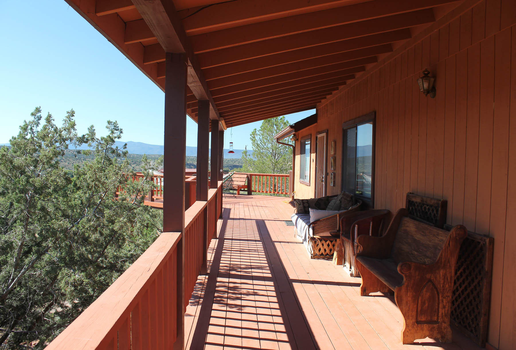 3495 Rusty Spurs Road Rimrock, AZ 86335 - Photo 2 of 15 Covered front deck