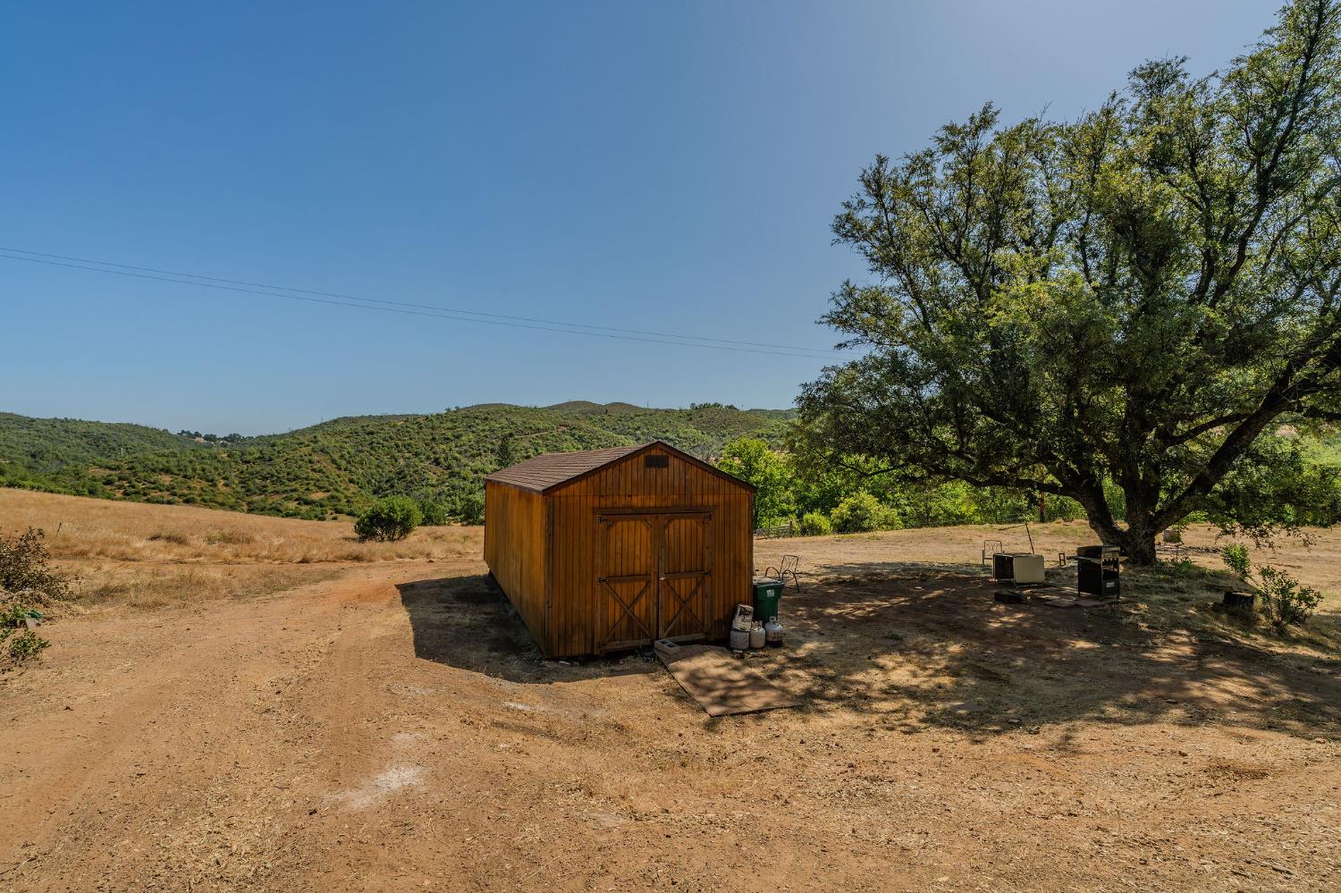 0 Hawver Road San Andreas, CA 95245 - Photo 12 of 42 a view of a dry yard with mountain