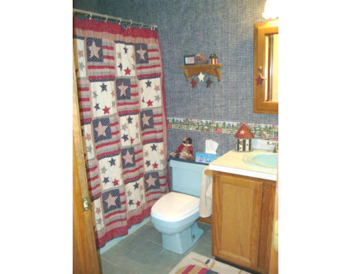 82 Wheeler Road Princeton, MA 01541 - Photo 18 of 25 a white toilet sitting next to a shower curtain