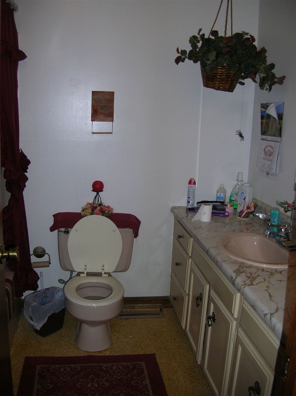 256 Kiddsville Road Fishersville, VA 22939 - Photo 13 of 13 a bathroom with a granite countertop toilet sink and mirror