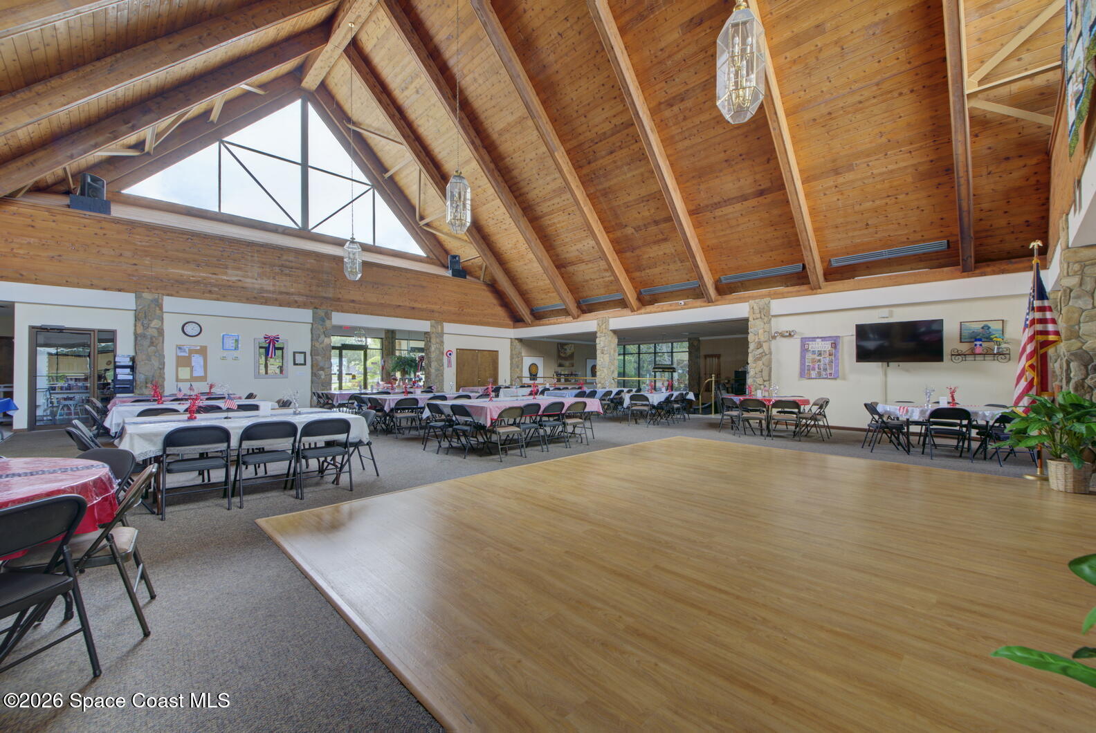 259 Timber Run Way Cocoa, FL 32926 - Photo 42 of 50 Lost Lakes Clubhouse with Dance Floor