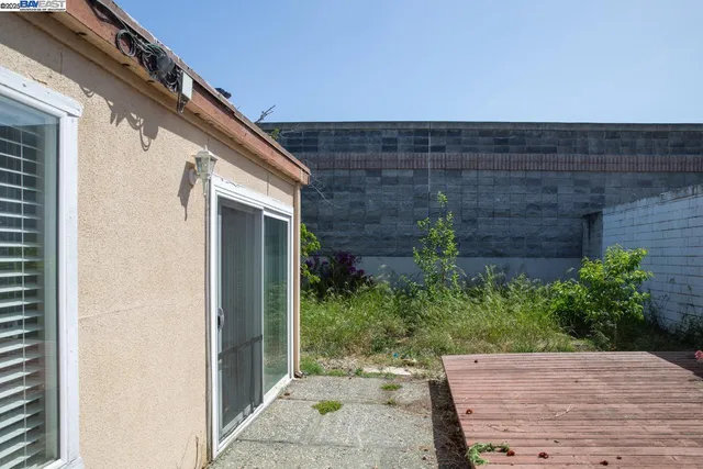 a view of front door