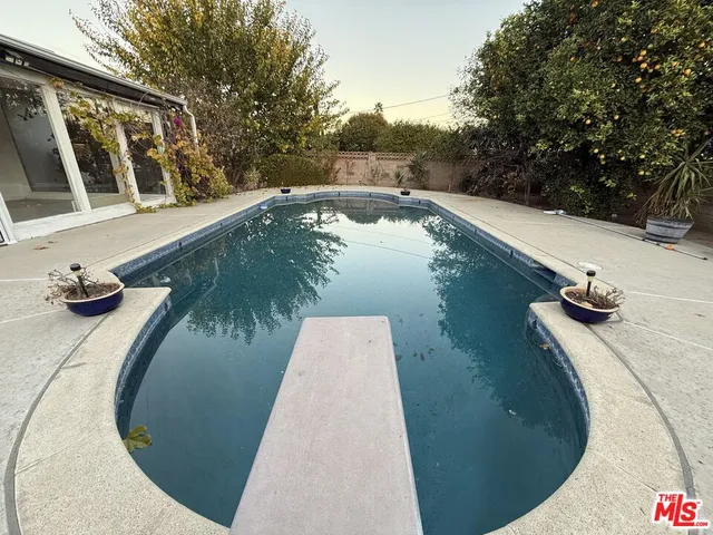 a view of a house with patio