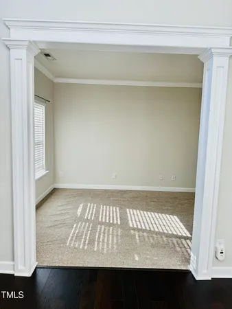 a view of wooden floor