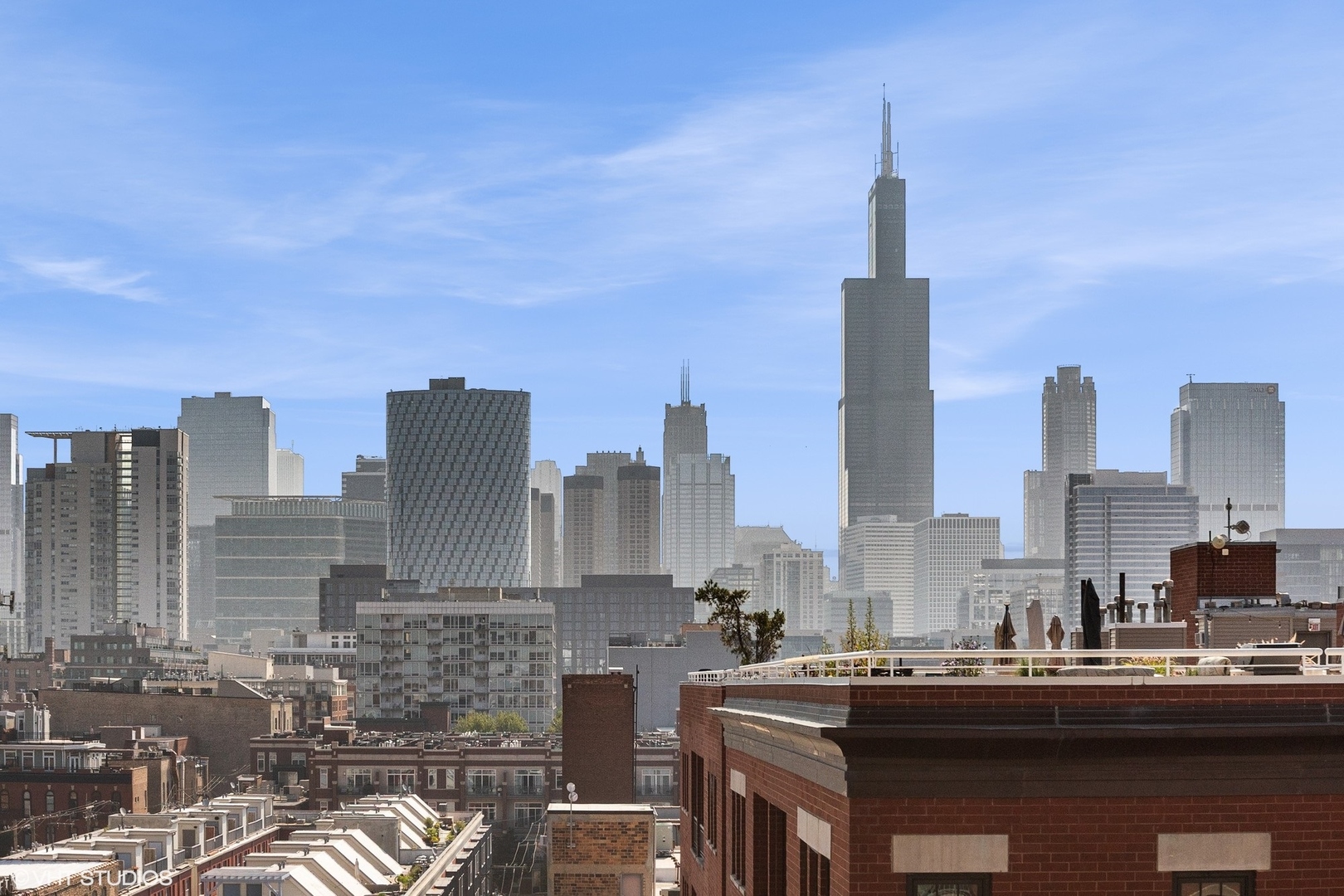 1200 West Monroe Street, Unit 805 Chicago, IL 60607 - Photo 12 of 21 a city with tall buildings in the background