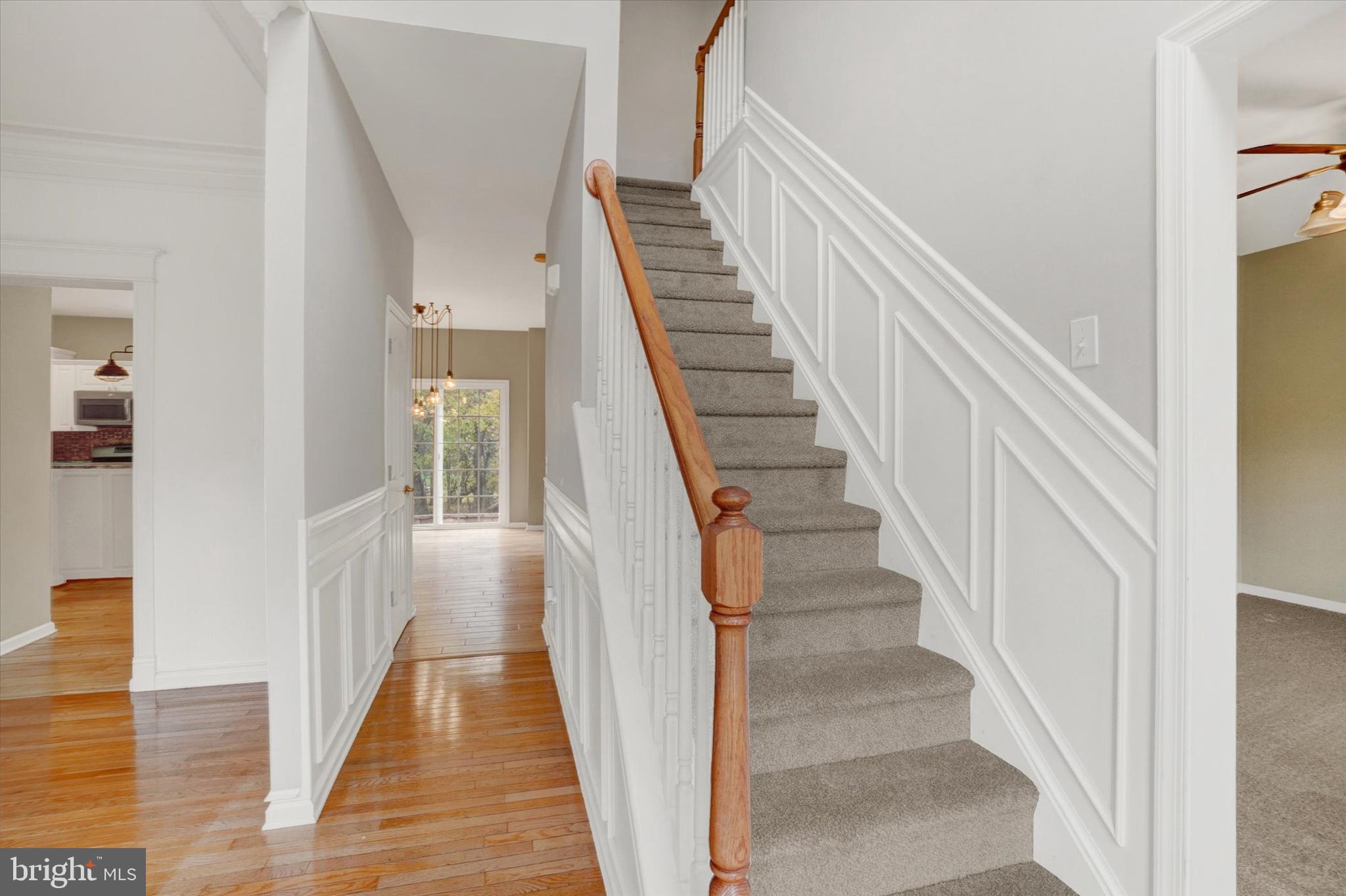 857 Willow Ridge Court York, PA 17404 - Photo 3 of 27 a view of staircase with railing and white walls