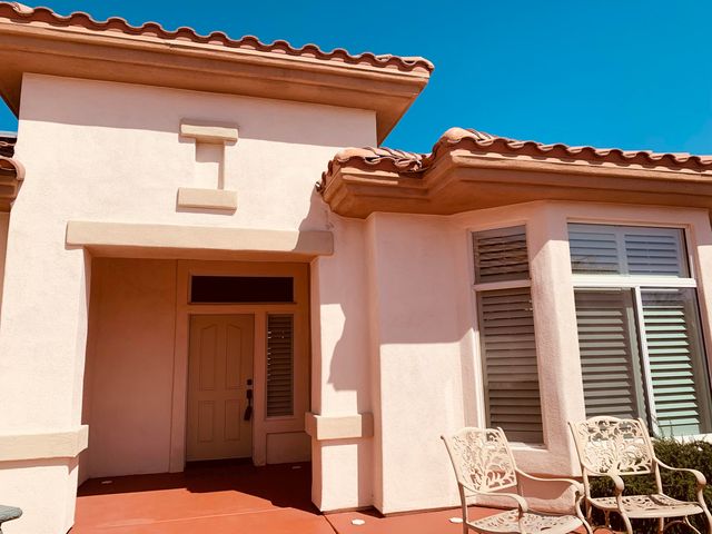 a view of outdoor space and yard