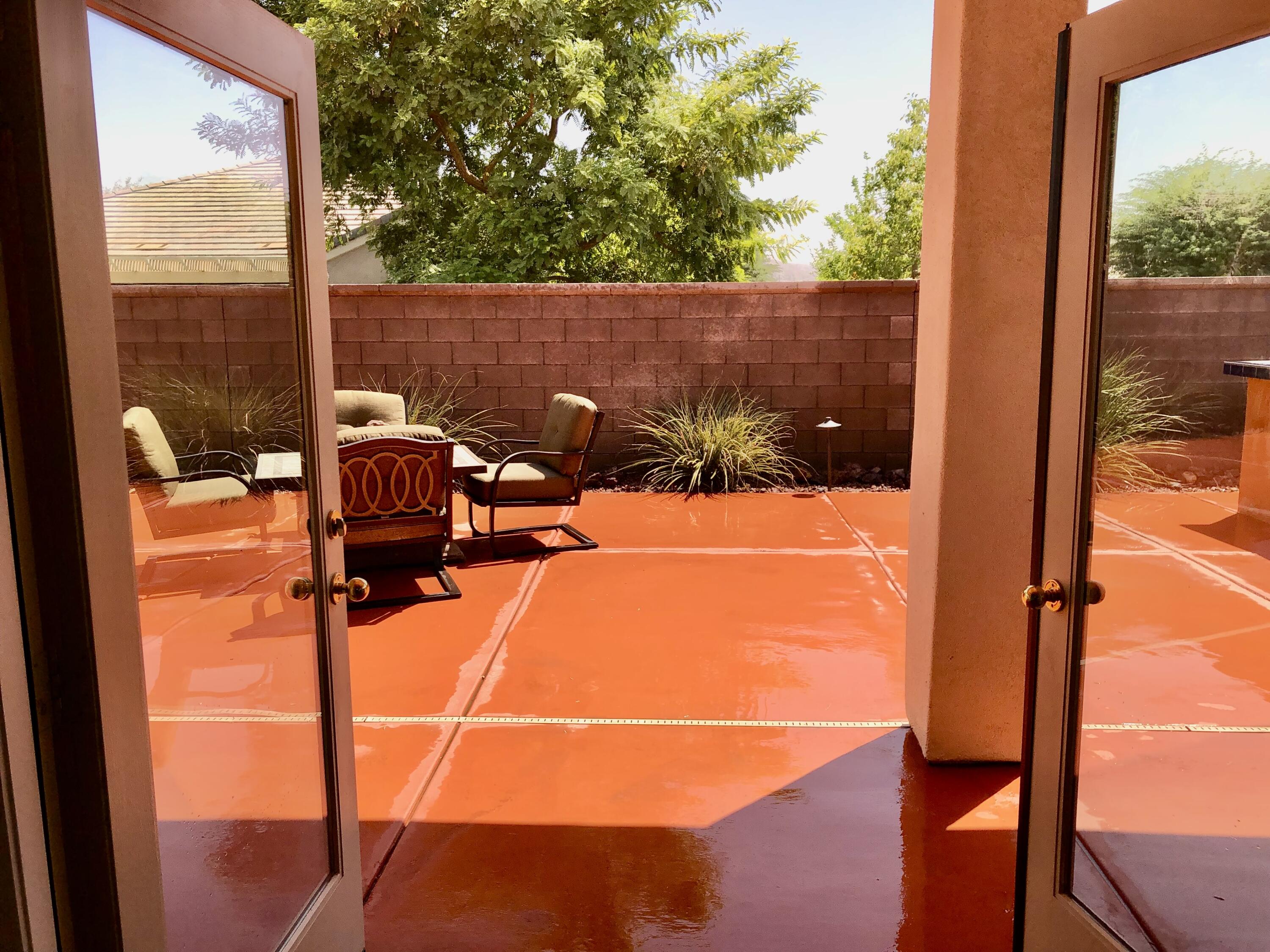 35932 Beringer Road Palm Desert, CA 92211 - Photo 10 of 44 a view of an outdoor space with seating area