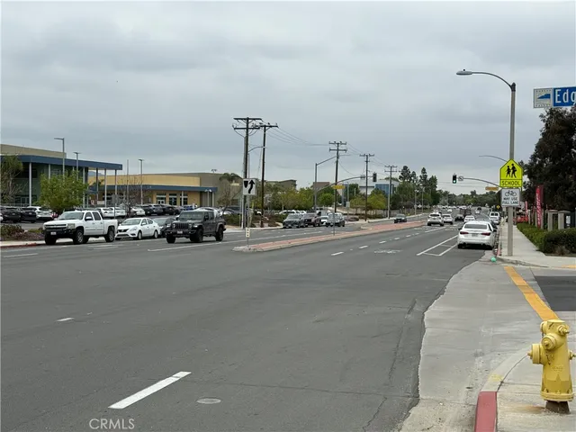a view of the street