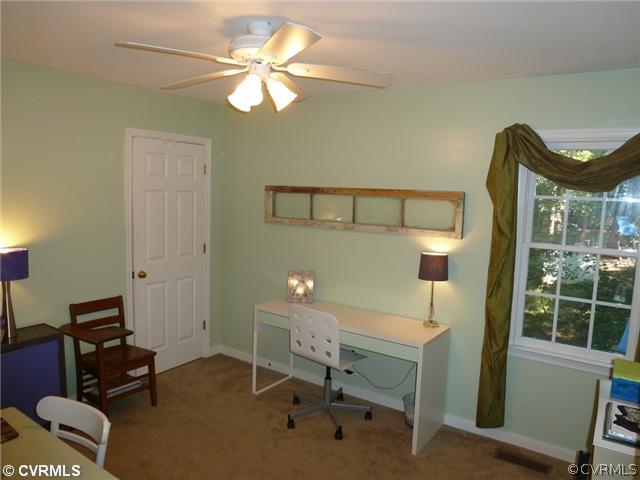2301 Shadow Ridge Court Midlothian, VA 23112 - Photo 12 of 19 Bedroom - Bedroom 2- currently used as an office.
