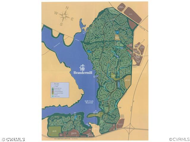2301 Shadow Ridge Court Midlothian, VA 23112 - Photo 18 of 19 Plat Map - MAP OF BRANDERMILL