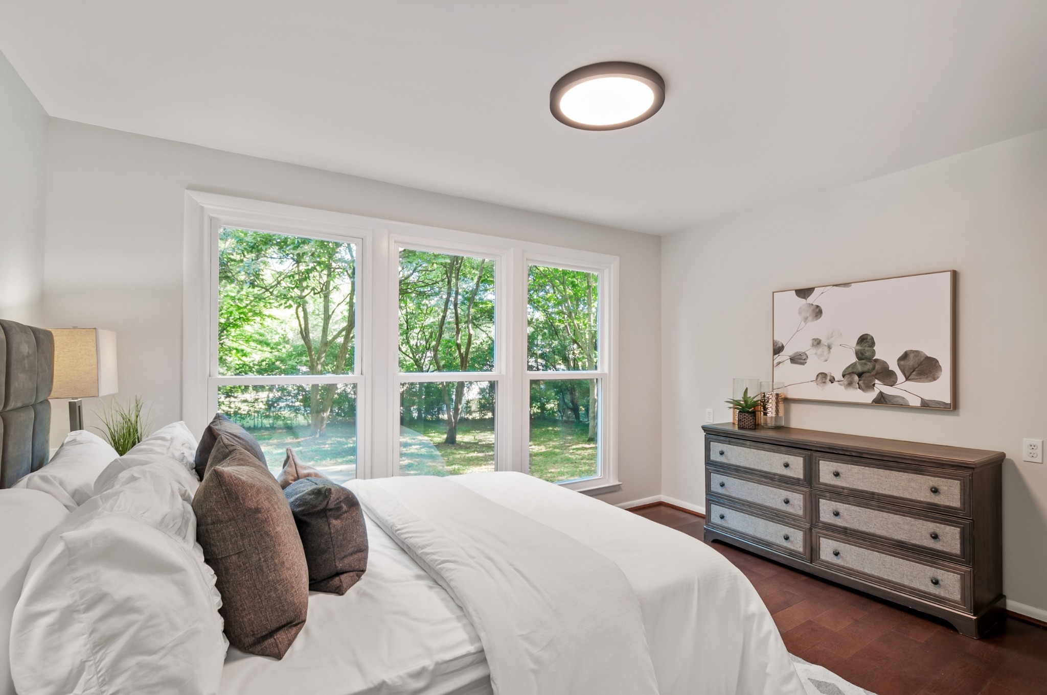 549 Elysian Fields Road Nashville, TN 37211 - Photo 9 of 17 a bedroom with a bed and a large window