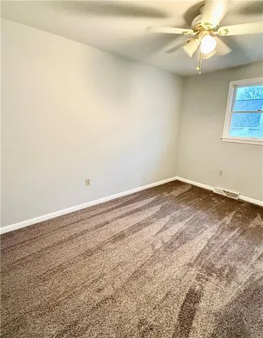 a view of a entryway with furniture