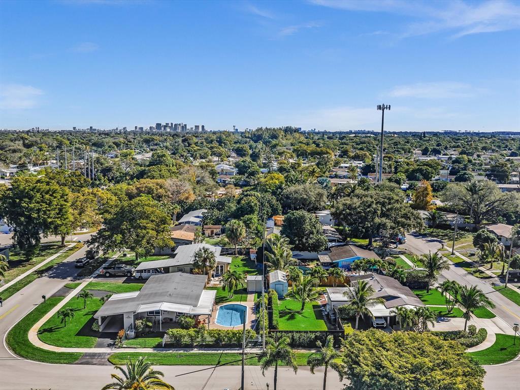 5180 Southwest 13th Street Plantation, FL 33317 - Photo 47 of 54 an aerial view of a city