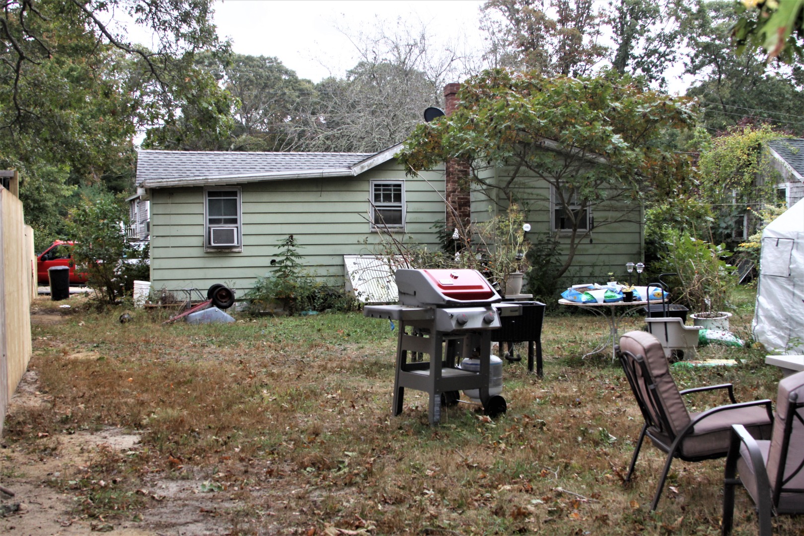 19 Andrews Road Vineyard Haven, MA 02568 - Photo 5 of 12 Entire back yard from woods line