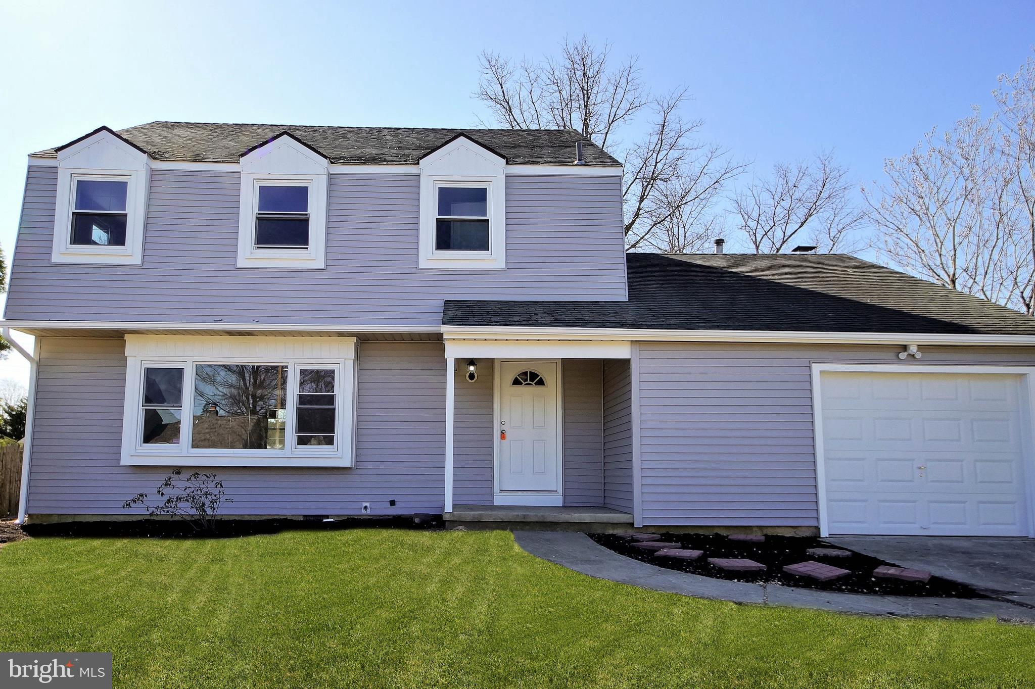 109 Coopers Kill Road Delran, NJ 08075 - Photo 1 of 35 a front view of a house with a yard