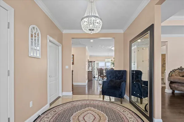 a view of a livingroom with furniture