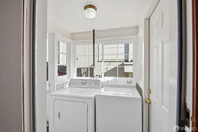 a view of washer and dryer