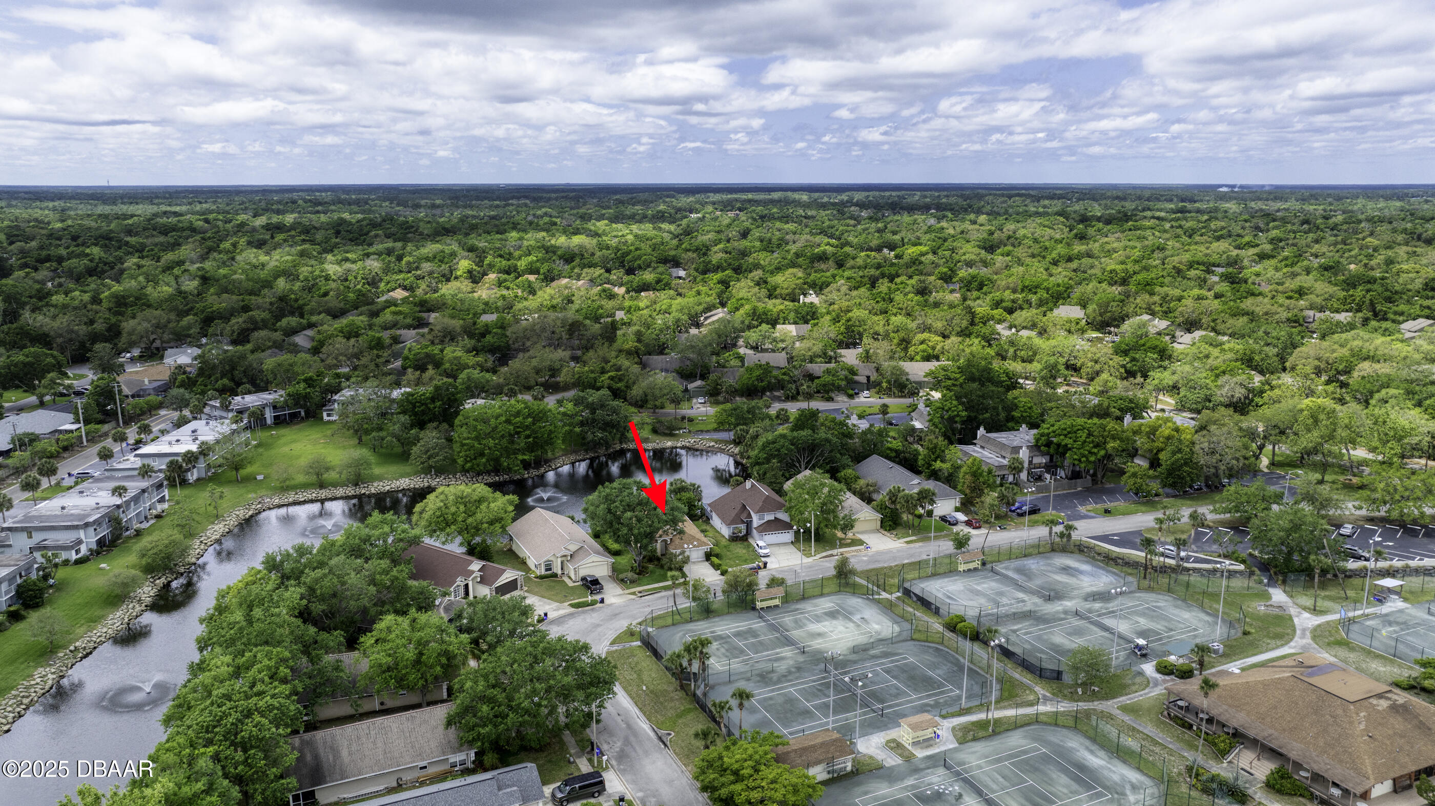 38 Lake Walden Trail Ormond Beach, FL 32174 - Photo 62 of 72 a view of a garden