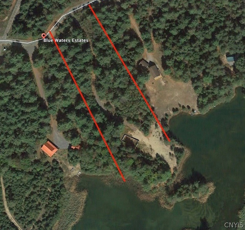 Approximate side lot boundaries.  Island is includ