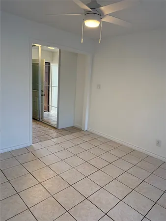 a view of empty room