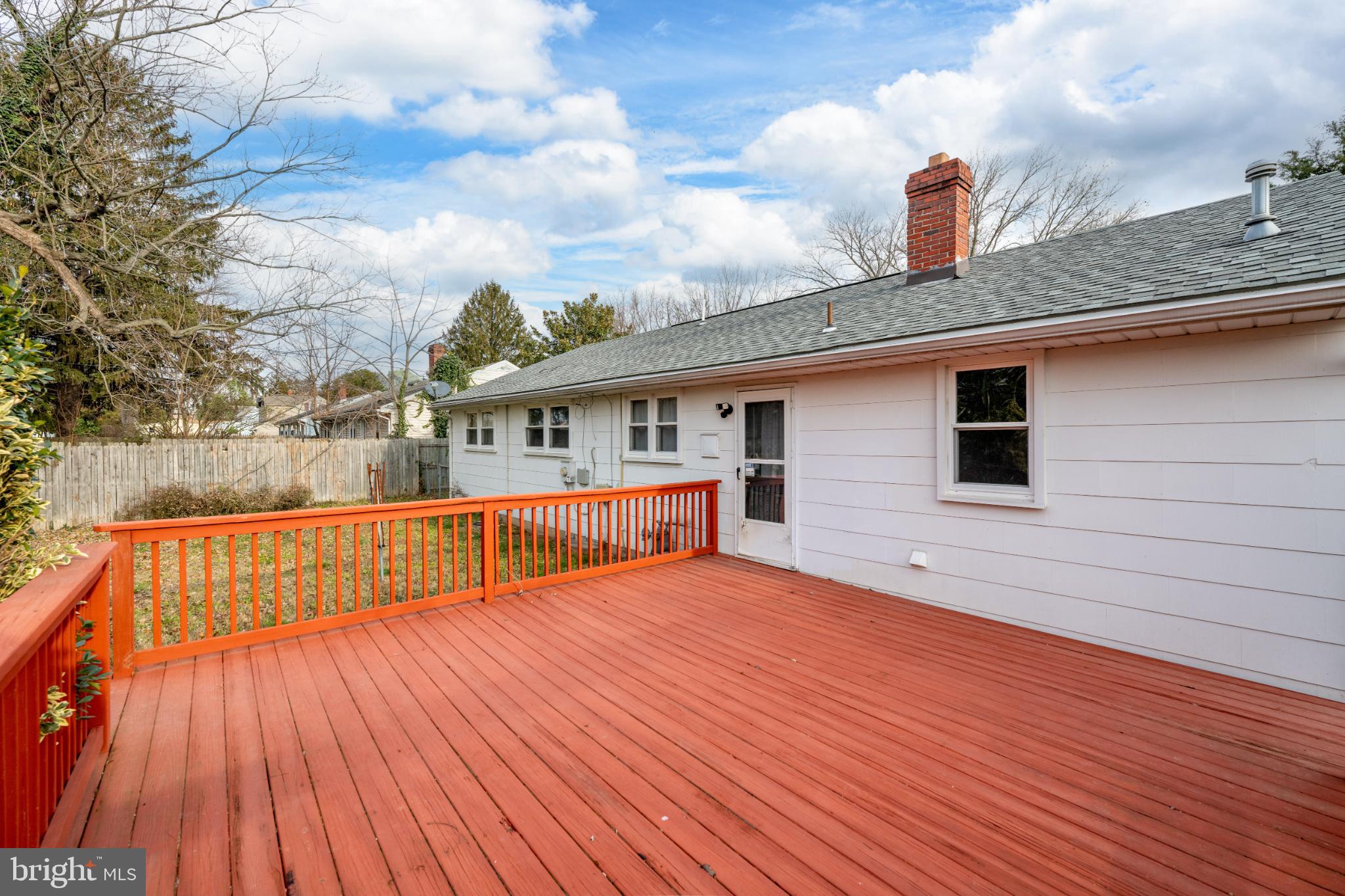 108 North Halsey Road Dover, DE 19901 - Photo 16 of 20 Sunny deck with spacious backyard retreat.