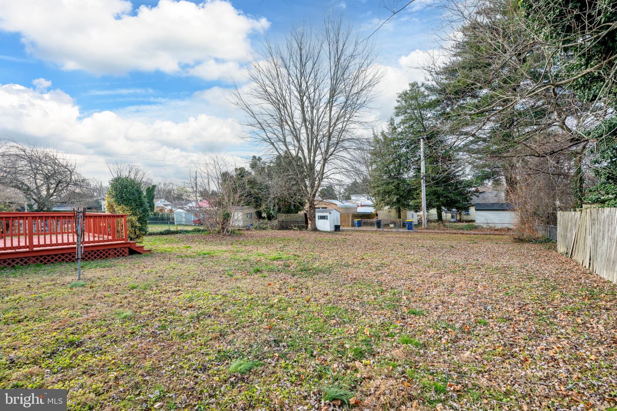 108 North Halsey Road Dover, DE 19901 - Photo 18 of 20 Spacious yard with serene sky backdrop.