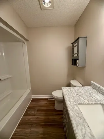 a bathroom with a sink and a toilet