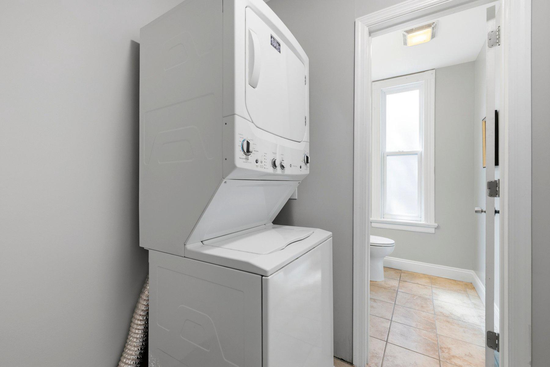 316 East 3rd Street Frederick, MD 21701 - Photo 11 of 41 First-floor laundry. No hauling baskets to bsmt!