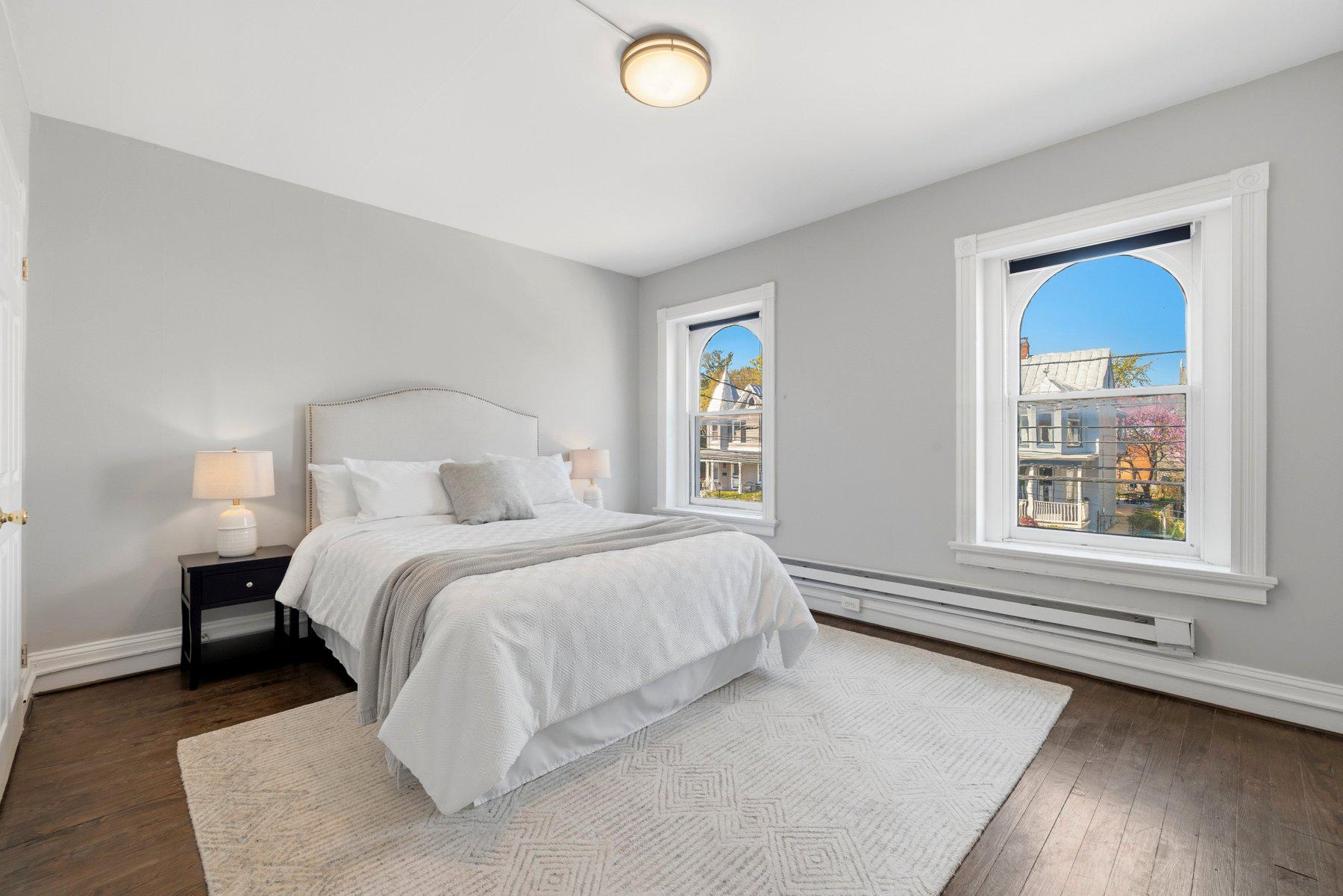 316 East 3rd Street Frederick, MD 21701 - Photo 17 of 41 Beautiful primary bedroom provides a retreat.