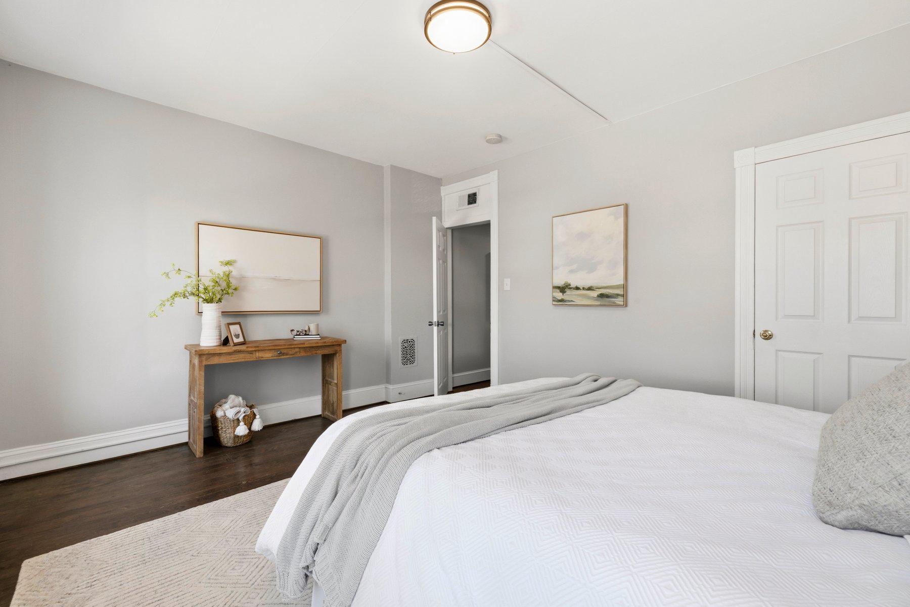 316 East 3rd Street Frederick, MD 21701 - Photo 19 of 41 Serene primary bedroom.