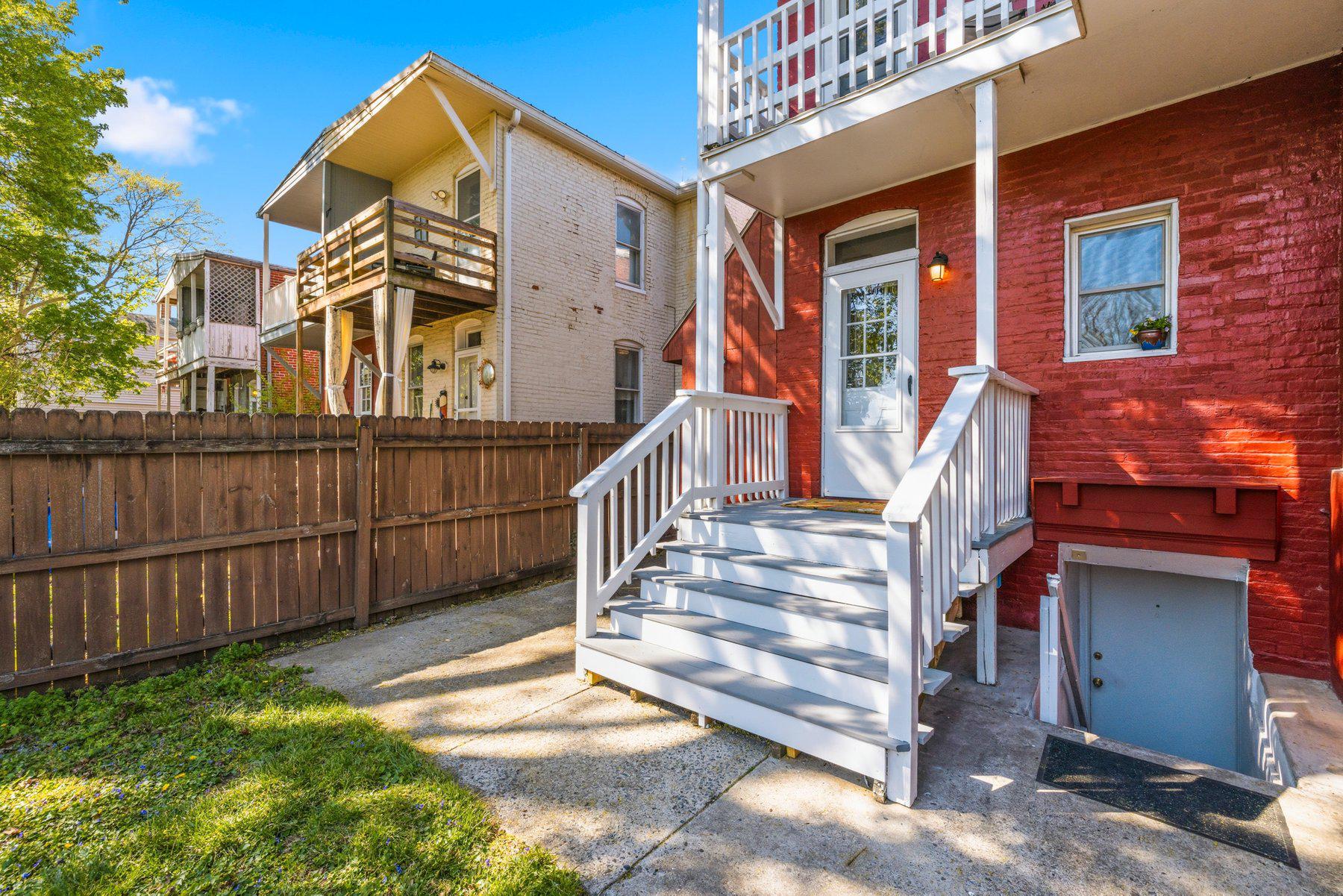 316 East 3rd Street Frederick, MD 21701 - Photo 37 of 41 Back entrances to house.