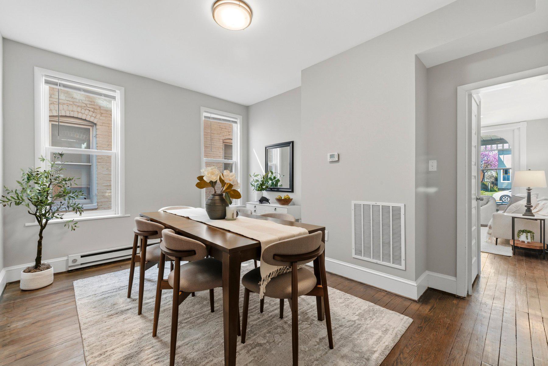 316 East 3rd Street Frederick, MD 21701 - Photo 9 of 41 Lots of light, fresh paint, hardwood floors.