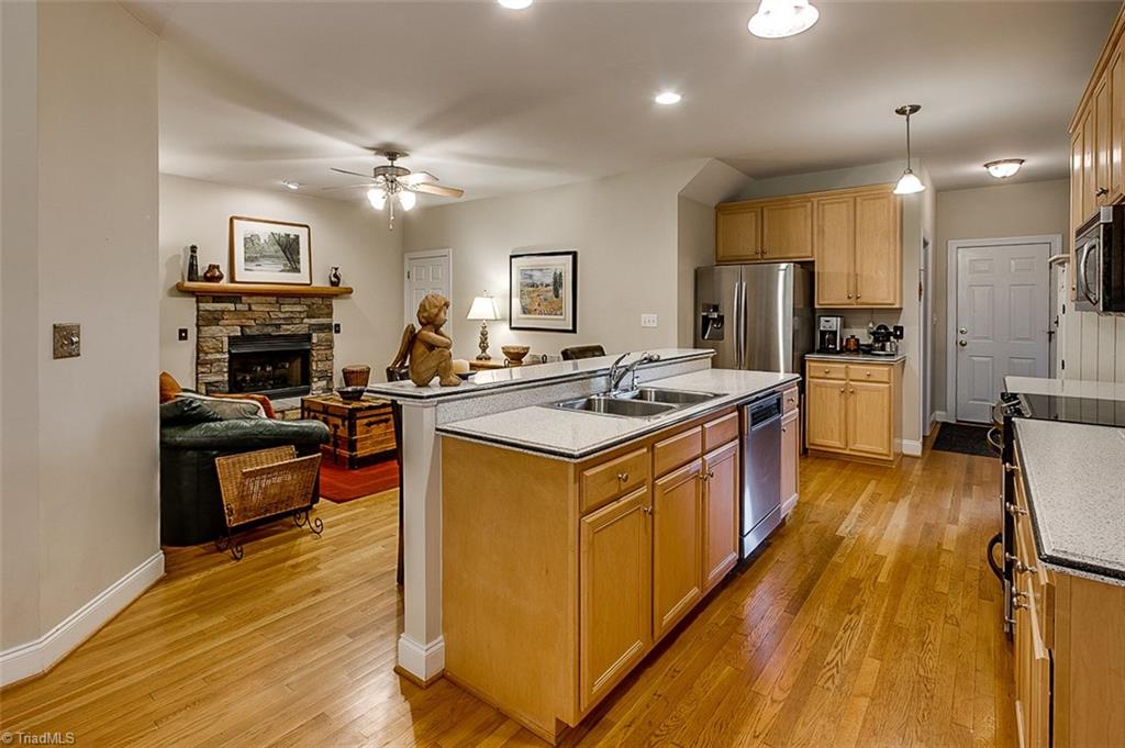 8509 Merriman Farm Road Oak Ridge, NC 27310 - Photo 12 of 30 Kitchen & Keeping Room