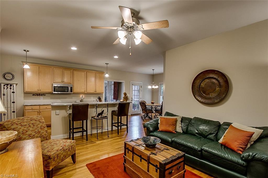 8509 Merriman Farm Road Oak Ridge, NC 27310 - Photo 14 of 30 Keeping Room to Kitchen