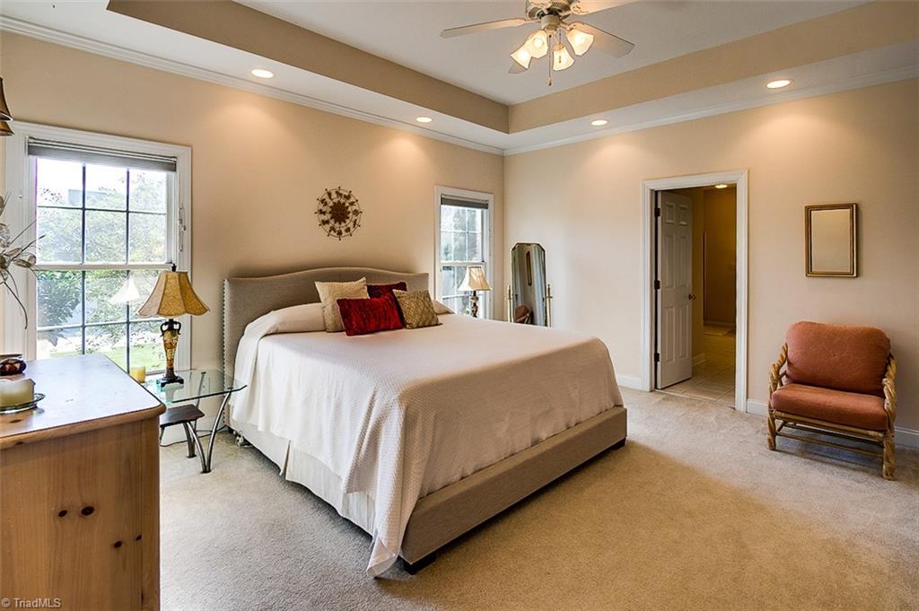 8509 Merriman Farm Road Oak Ridge, NC 27310 - Photo 16 of 30 Master Bedroom