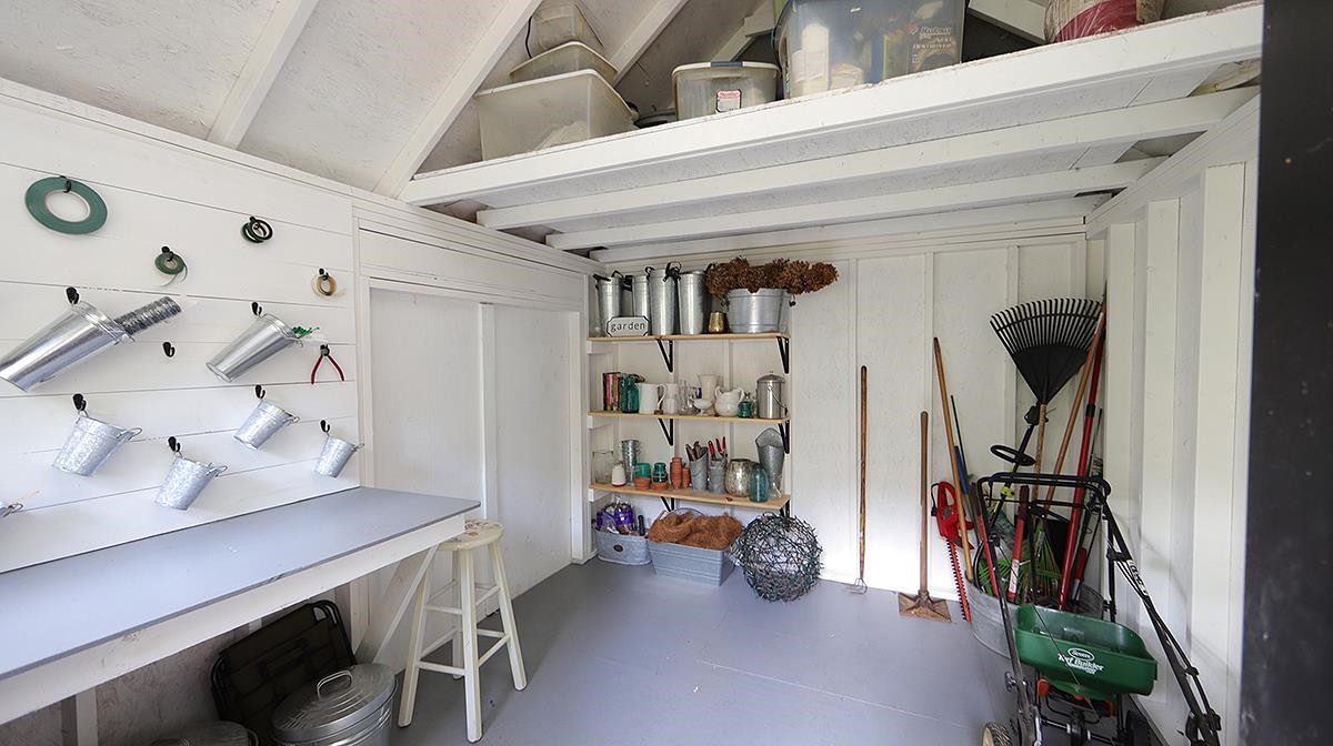 8805 Audley Circle Raleigh, NC 27615 - Photo 24 of 25 Inside of She-shed