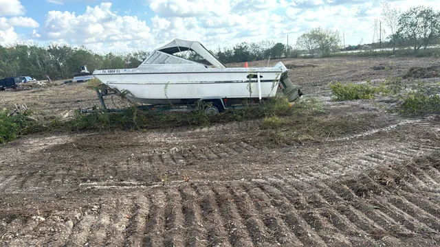 a view of a house with a yard and hanging chair