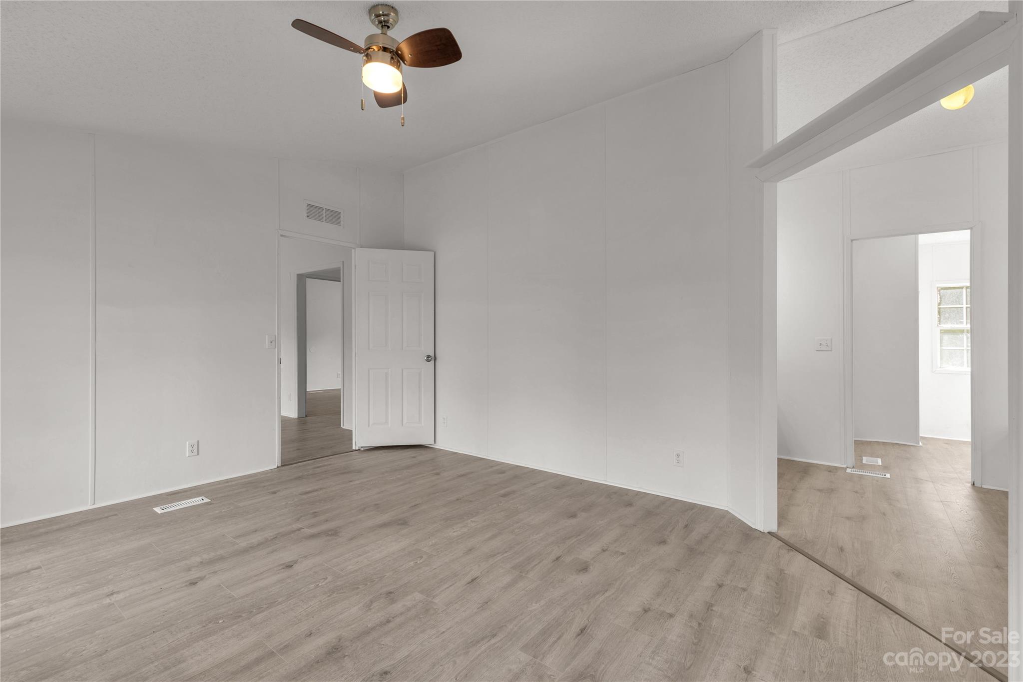 3678 Old Camden Road Heath Springs, SC 29058 - Photo 18 of 34 wooden floor in an empty room