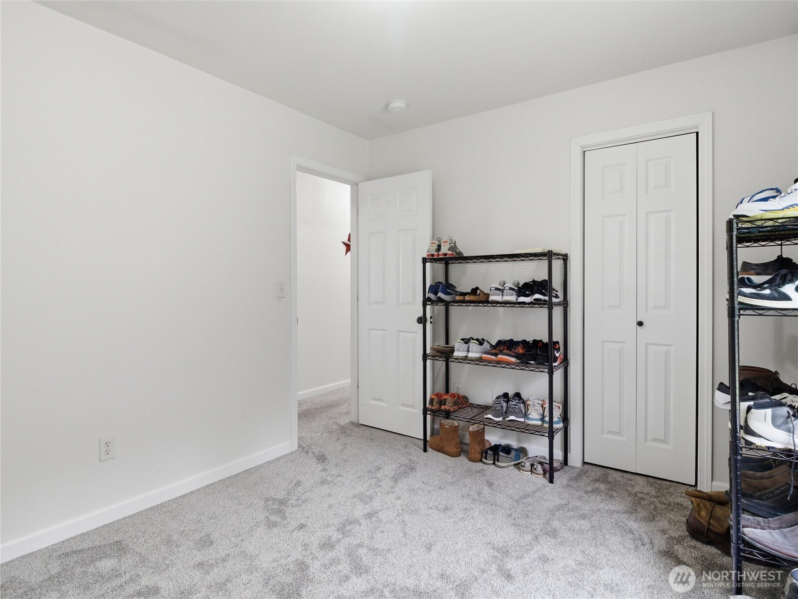 115 Romerman Road Chehalis, WA 98532 - Photo 17 of 40 a view of a room with closet empty shelves