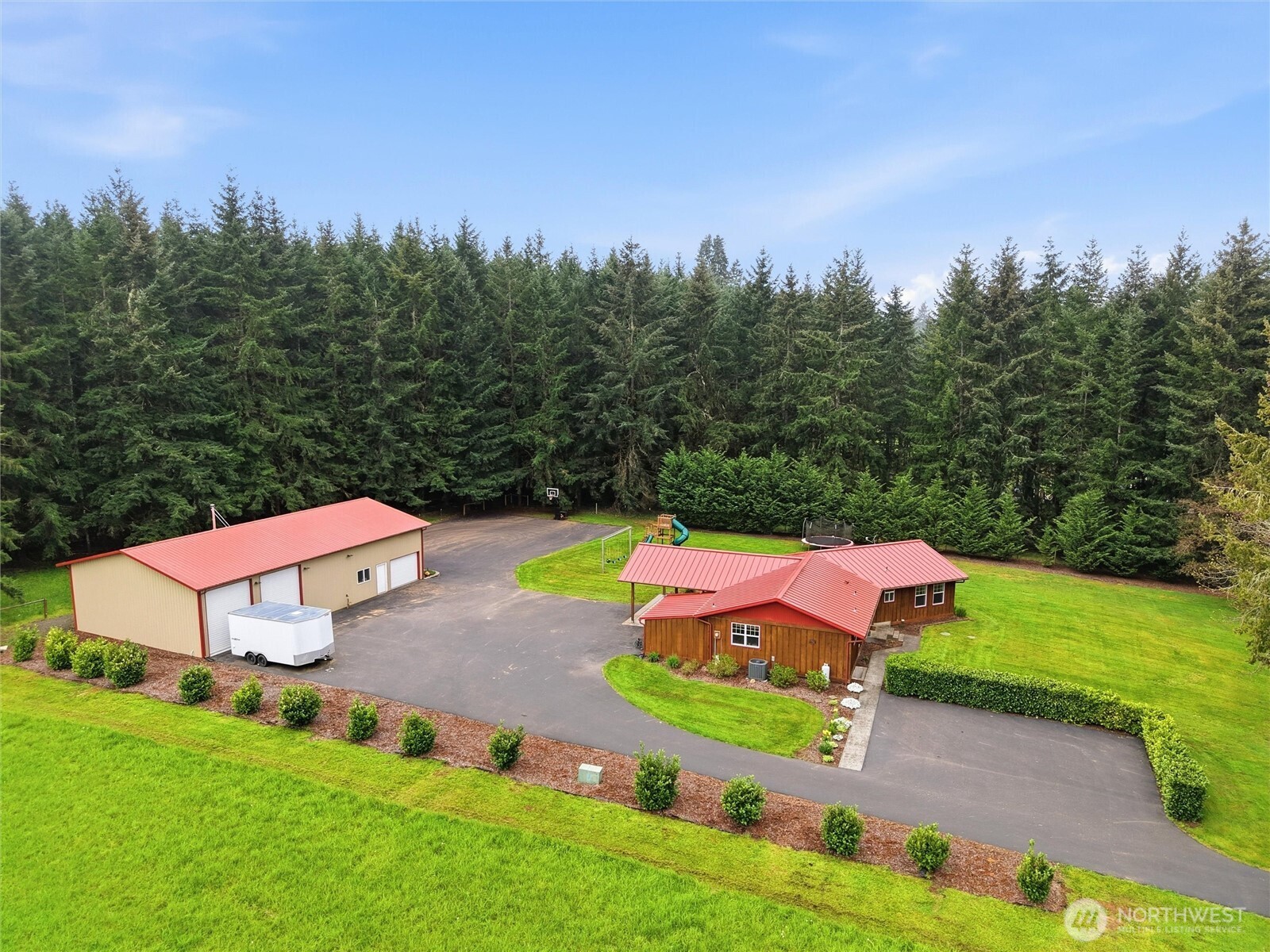 115 Romerman Road Chehalis, WA 98532 - Photo 36 of 40 an aerial view of a house