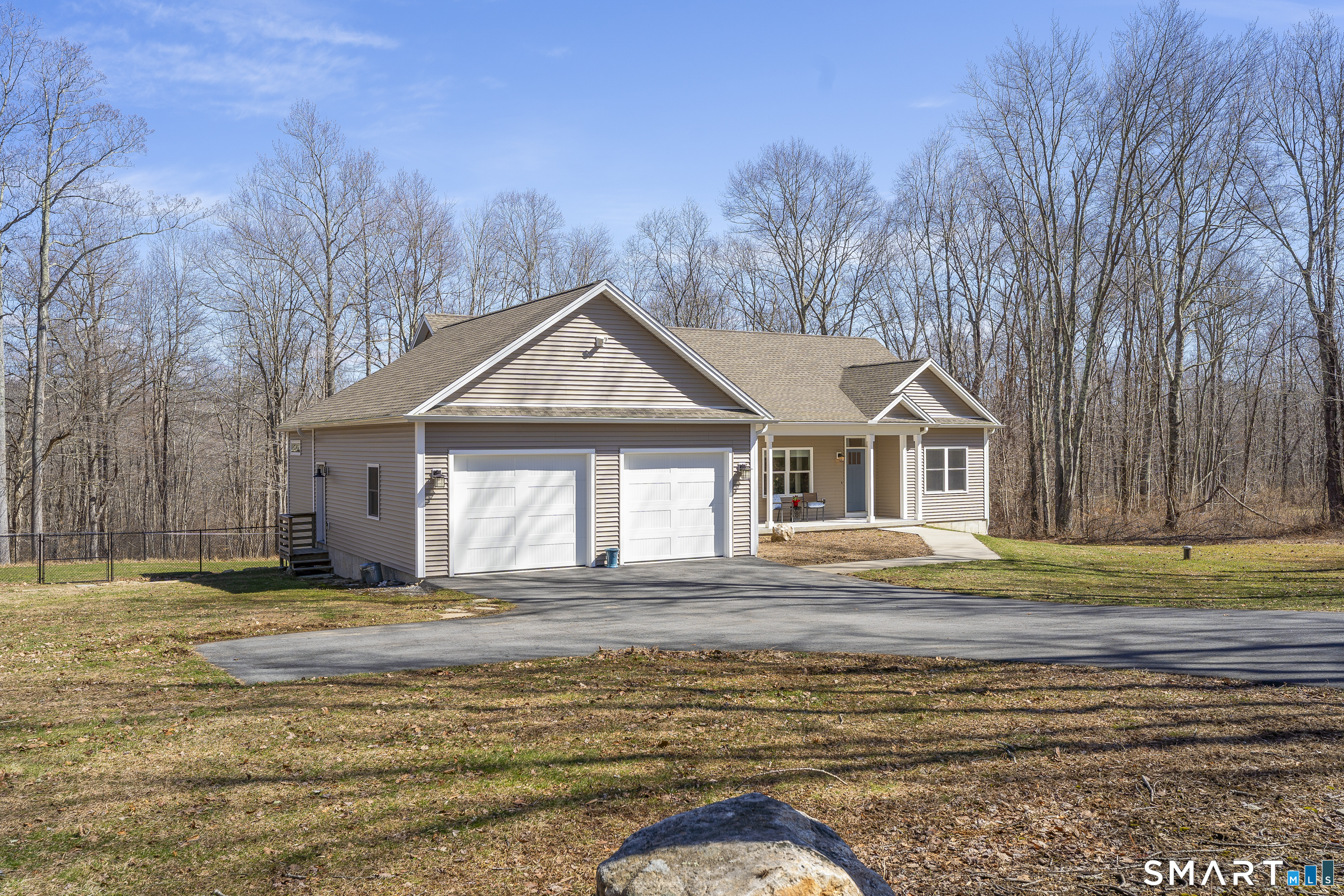 6 Syleo Lane Salem, CT 06420 - Photo 38 of 38 a front view of a house with a yard