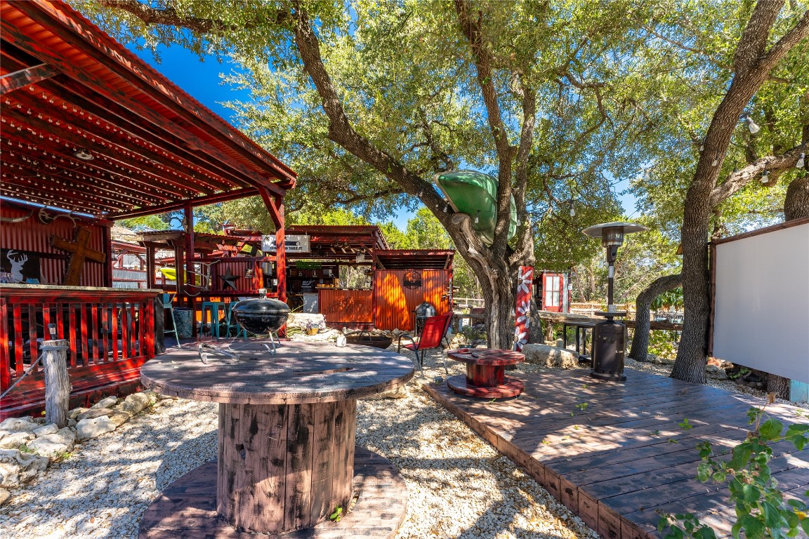 3050 Contour Drive Spring Branch, TX 78070 - Photo 29 of 39 a view of outdoor space with table and chairs