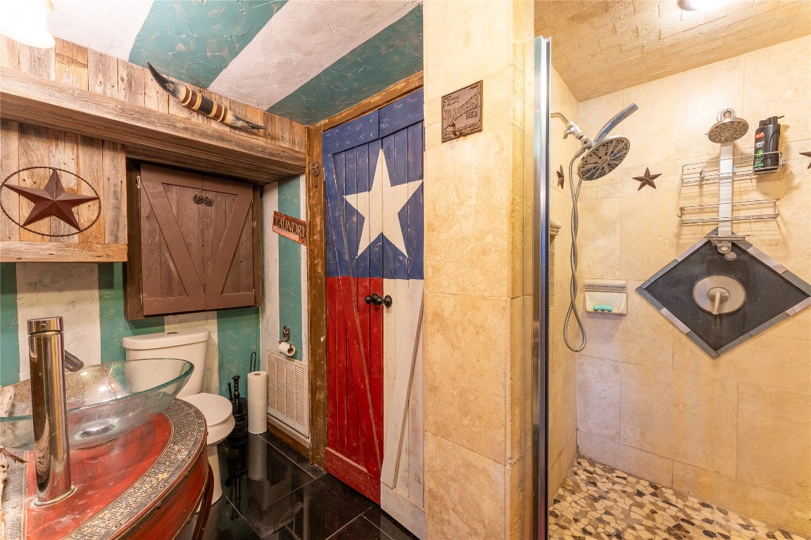 3050 Contour Drive Spring Branch, TX 78070 - Photo 5 of 39 a view of a door and chair in the balcony