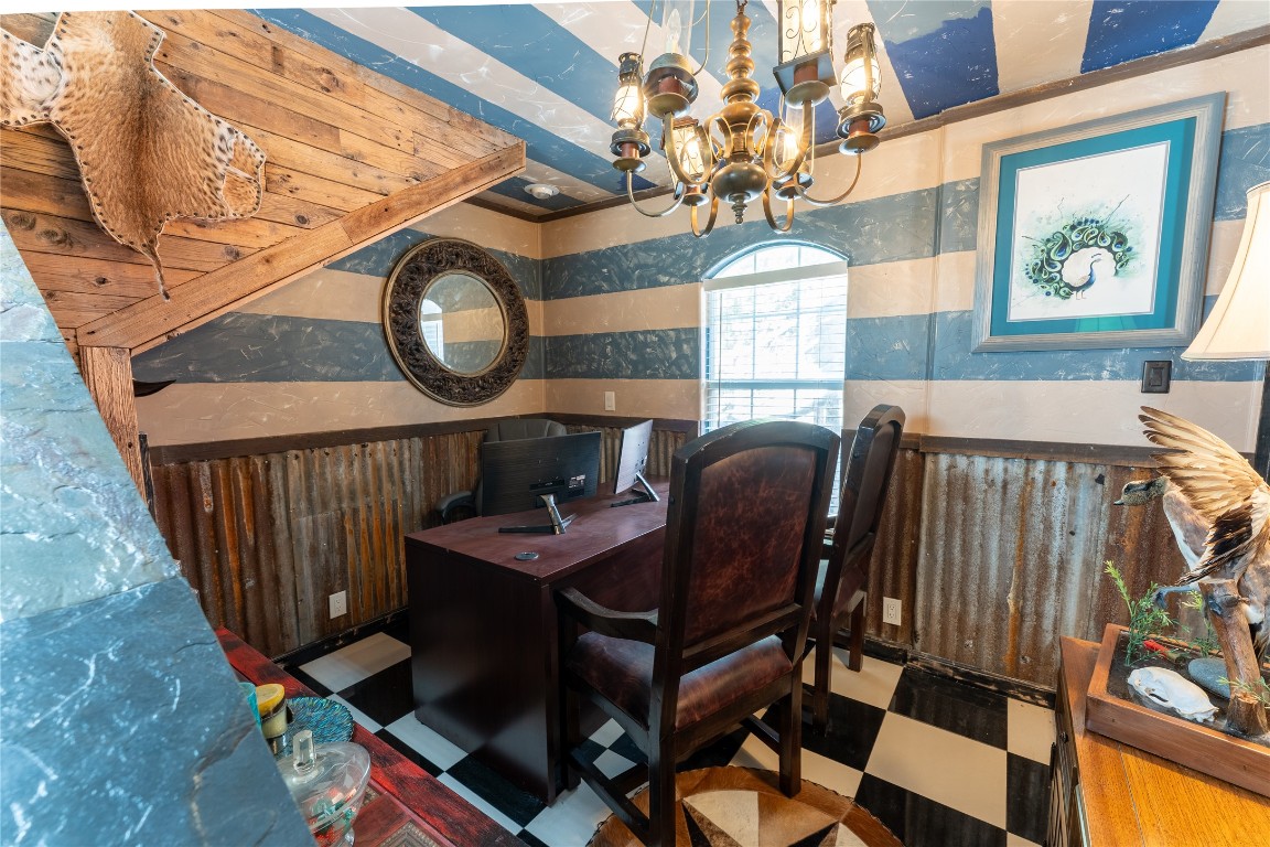 3050 Contour Drive Spring Branch, TX 78070 - Photo 8 of 39 a view of a dining room with furniture and chandelier