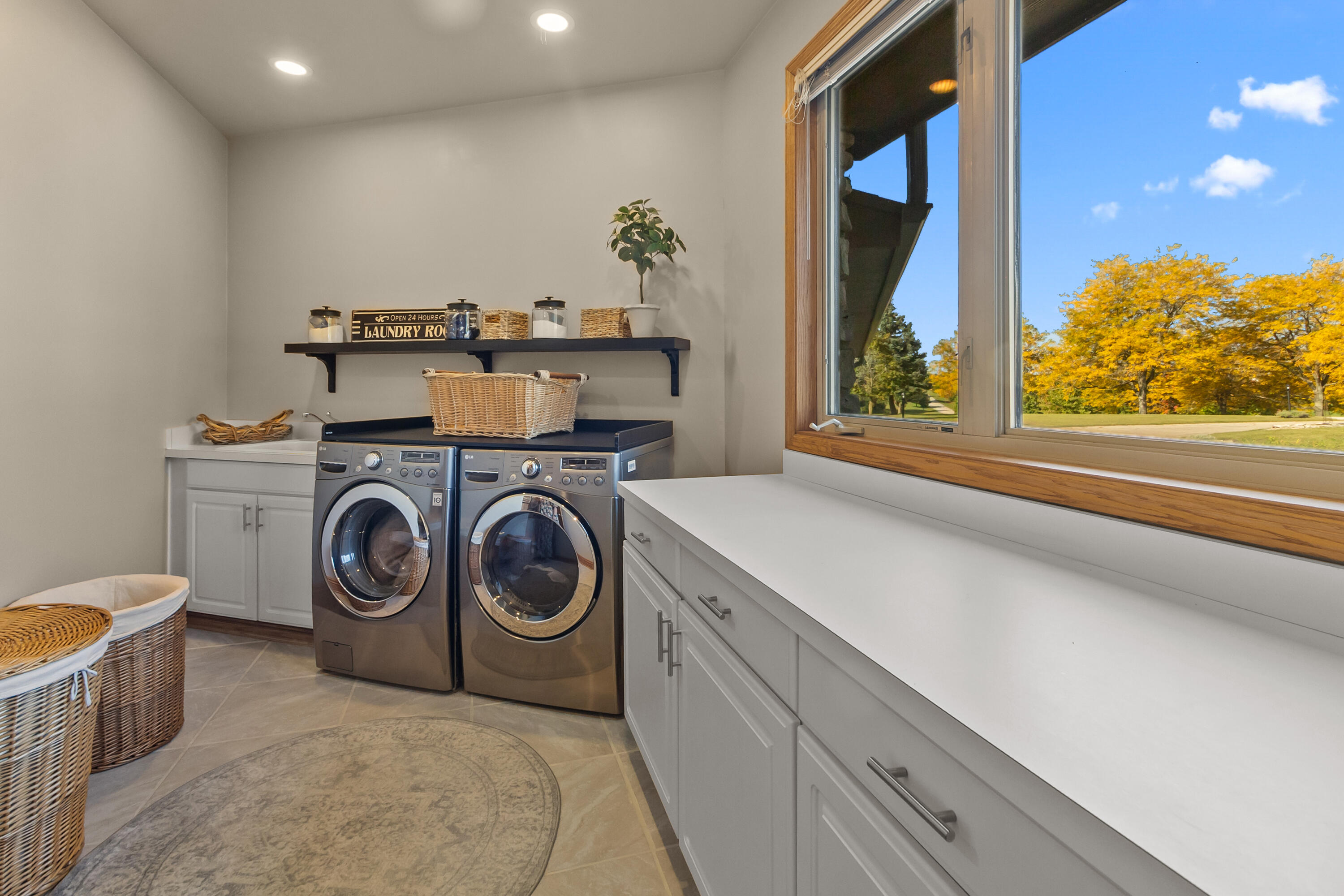 W5244 County Rd ES Sugar Creek, WI 53121 - Photo 51 of 82 Laundry Room