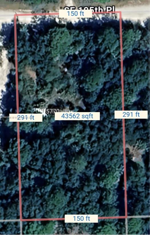 5770 Southeast 195th Place Inglis, FL 34449 - Photo 10 of 10 Lot dimensions