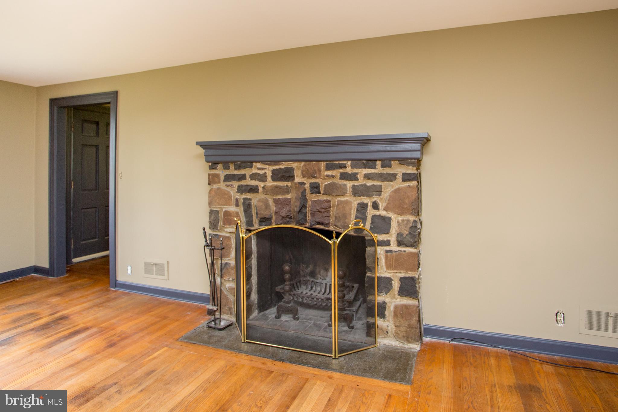 54 Mt Joy Road Milford, NJ 08848 - Photo 14 of 43 Stone Fireplace in the Living Room